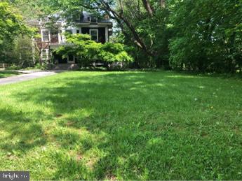 5713 Roland Avenue Baltimore, MD 21210 - Photo 26 of 29 a view of a backyard with potted plants and large trees