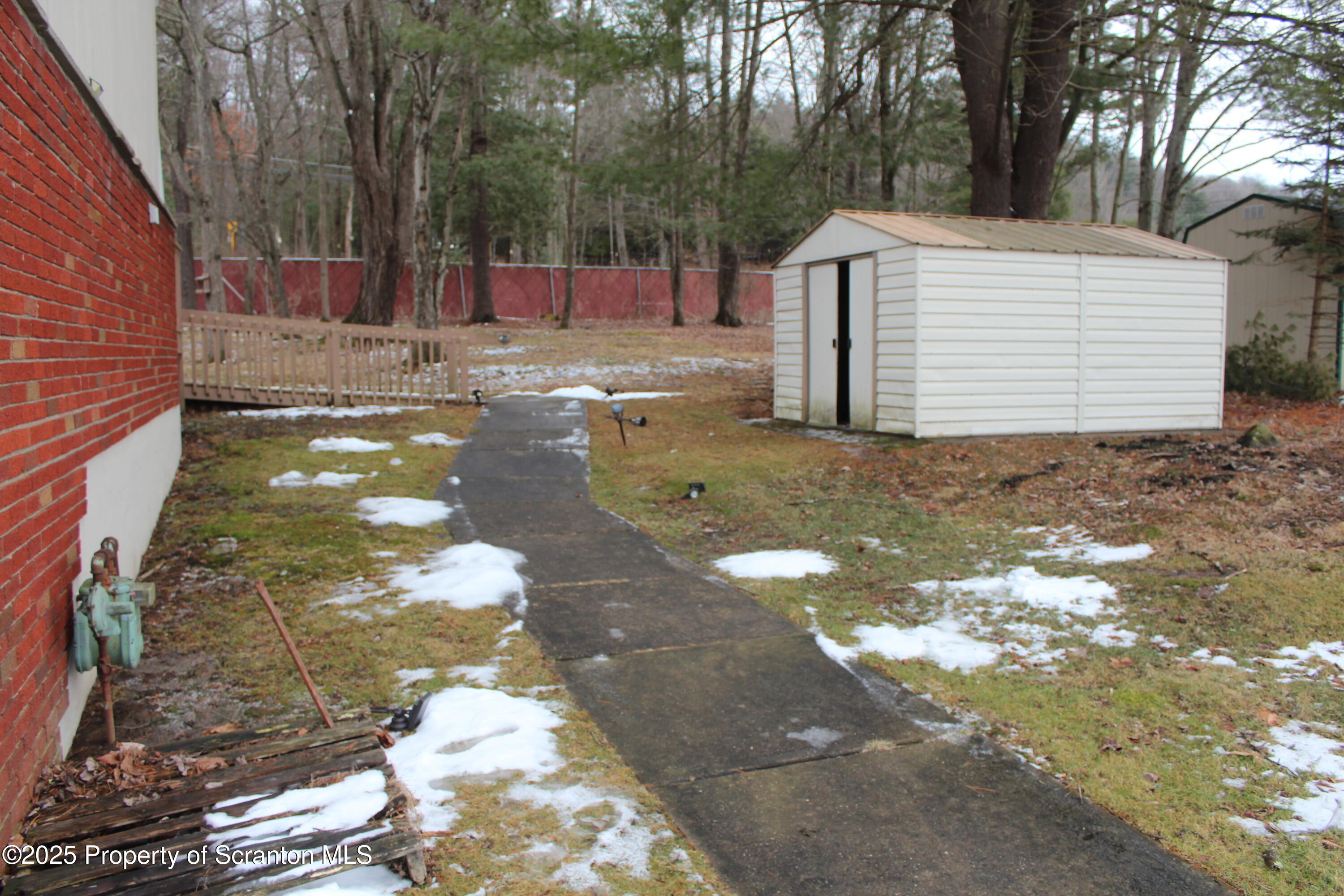 347 Terrace Avenue Shavertown, PA 18708 - Photo 9 of 59 a view of a yard with large trees