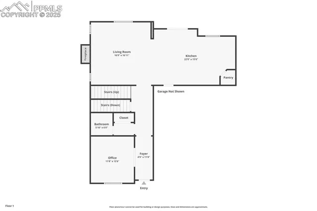 a picture of a floor plan