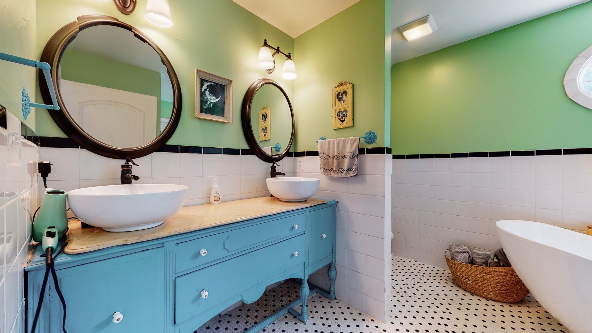 729 Dabbsy Ford Road Decherd, TN 37324 - Photo 19 of 25 a bathroom with a sink and a mirror