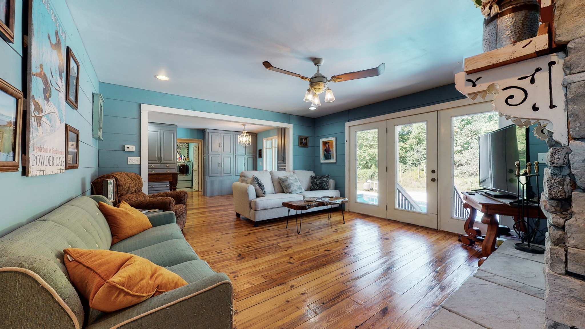 729 Dabbsy Ford Road Decherd, TN 37324 - Photo 10 of 25 a living room with furniture window and wooden floor