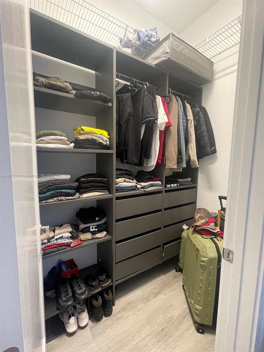 17267 Windy Pointe Lane Boca Raton, FL 33496 - Photo 12 of 47 a view of walk in closet with clothes and shoes