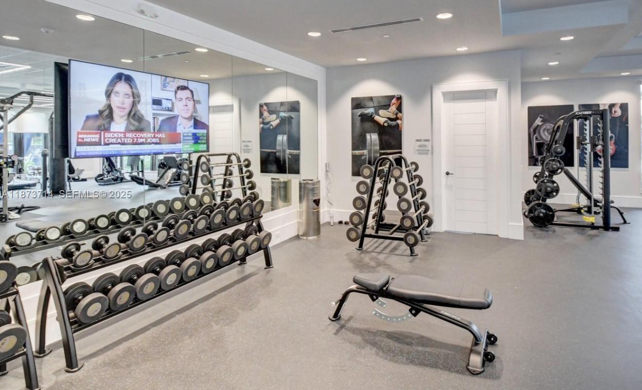 17267 Windy Pointe Lane Boca Raton, FL 33496 - Photo 41 of 47 a view of a room with gym equipment