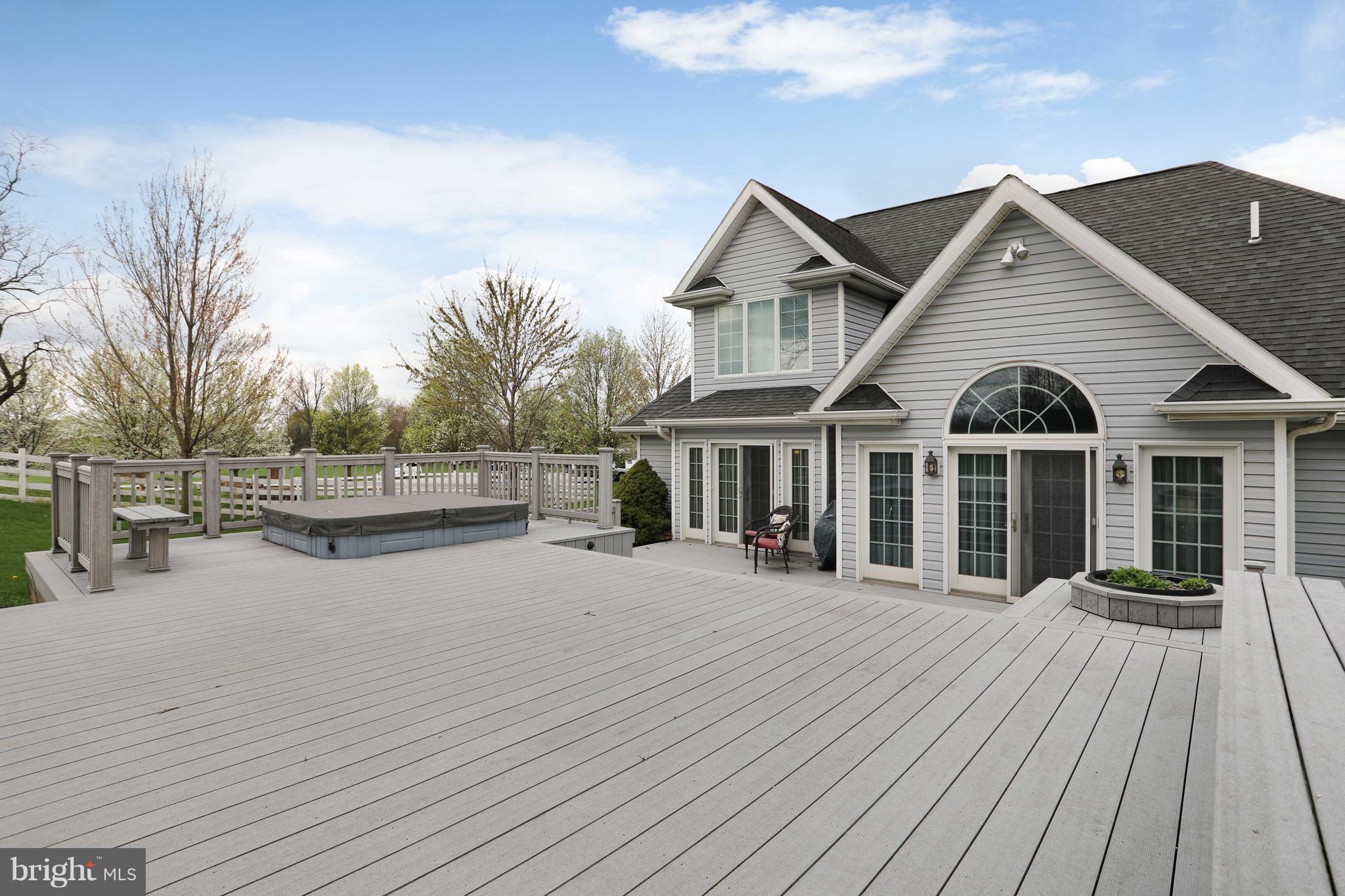 11490 Rhapsody Road Greencastle, PA 17225 - Photo 28 of 30 Relax in the hot tub! Maintenance free decking!!
