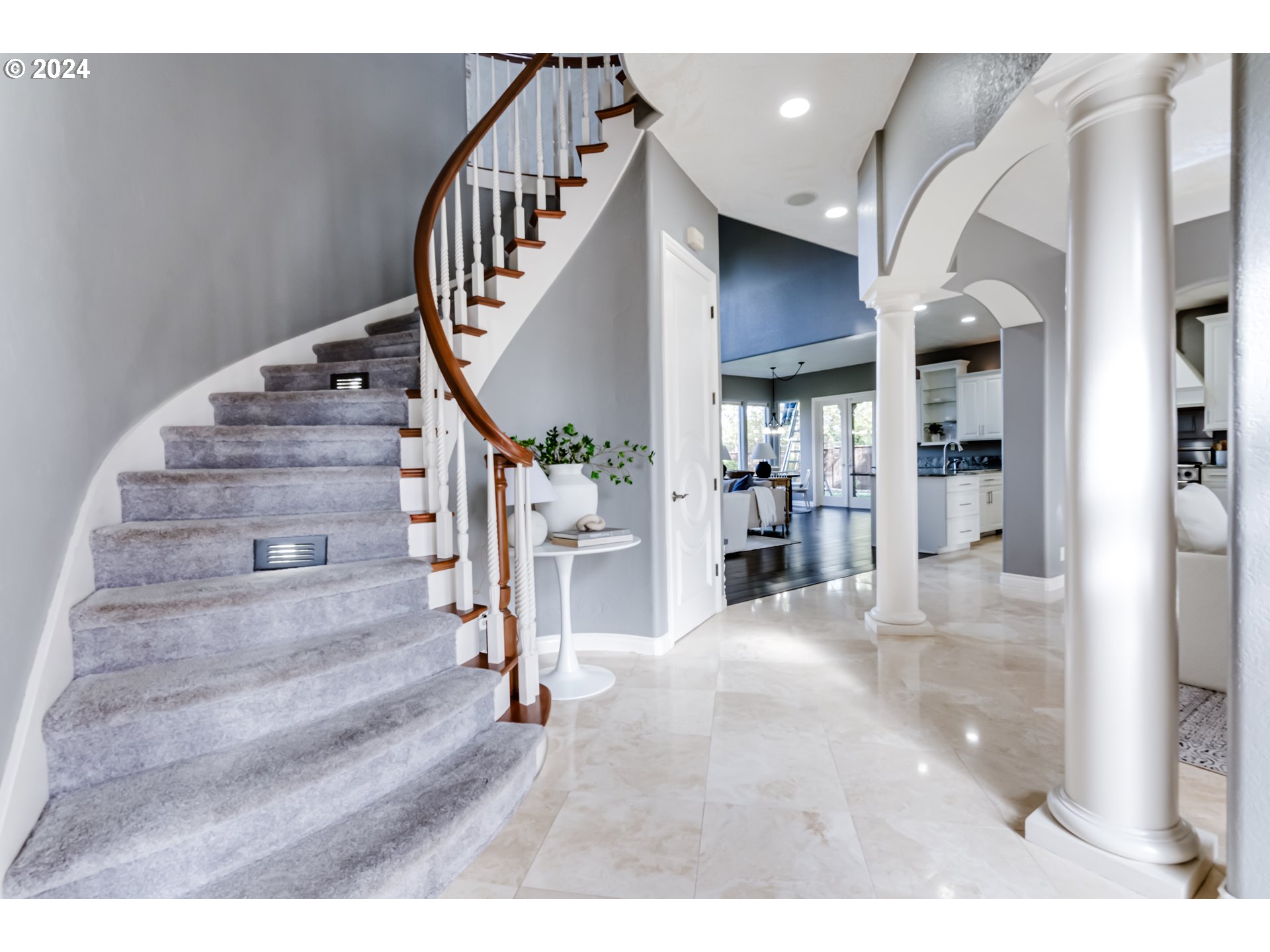 3740 Meadow View Drive Eugene, OR 97408 - Photo 5 of 46 a view of entryway and hall with wooden floor