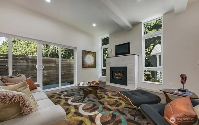 a bathroom with a sink double vanity and a toilet