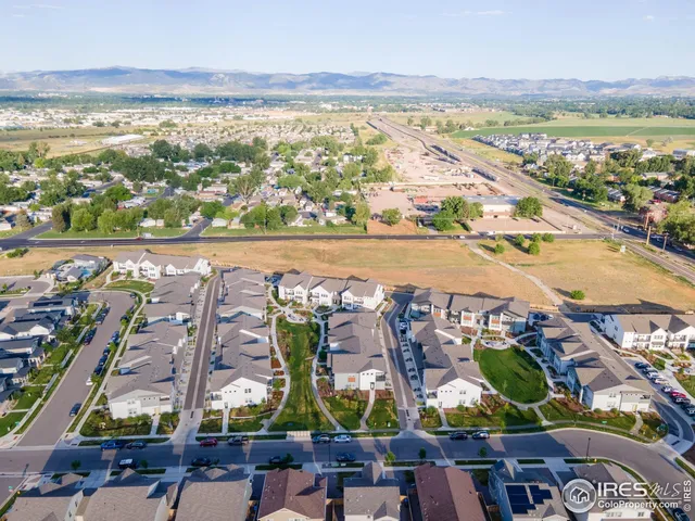 a view of a city with an ocean