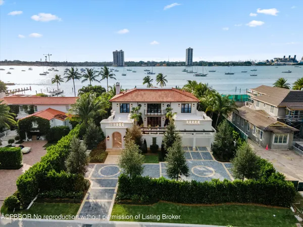 $63,500,000 | 1260 North Lake Way, Palm Beach, FL 33480