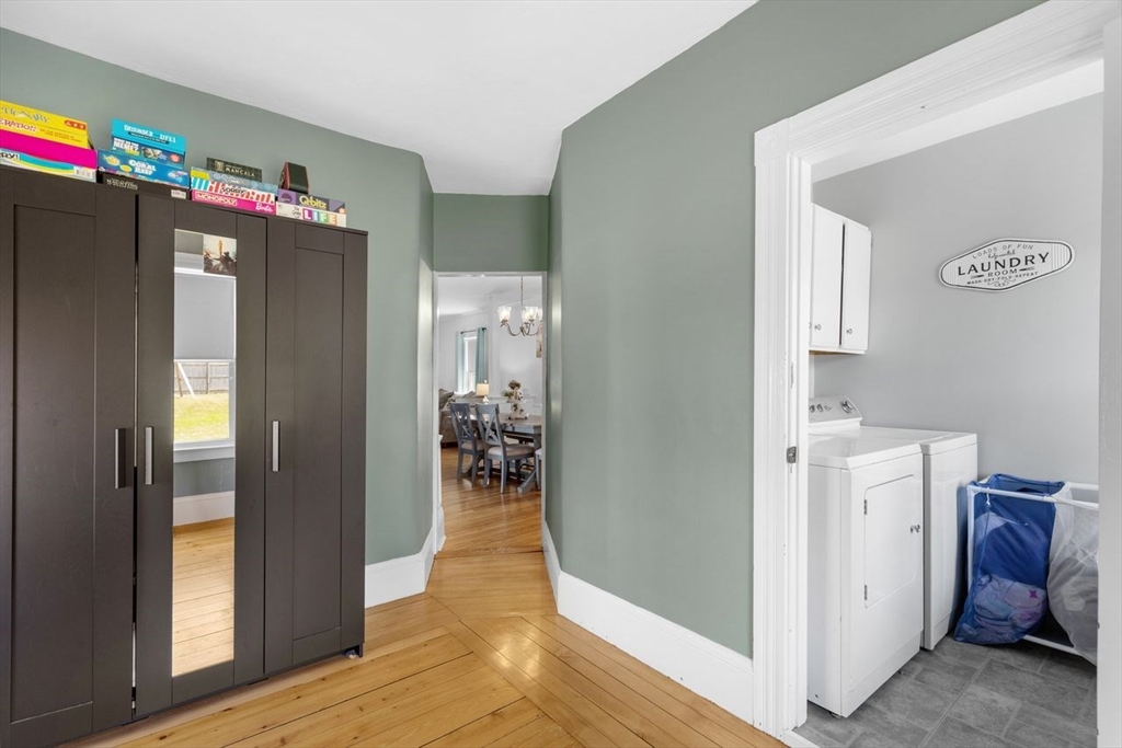 1012 Washington Street Whitman, MA 02382 - Photo 35 of 37 a view of hallway with furniture and a refrigerator
