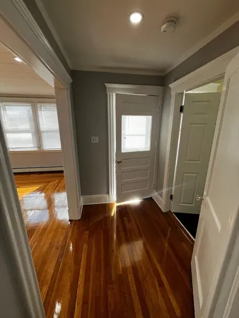 a view of wooden floor in a room