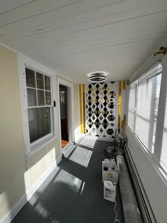 a view of bed and window