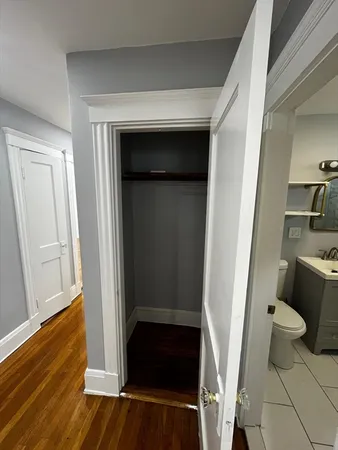 a view of walk in closet