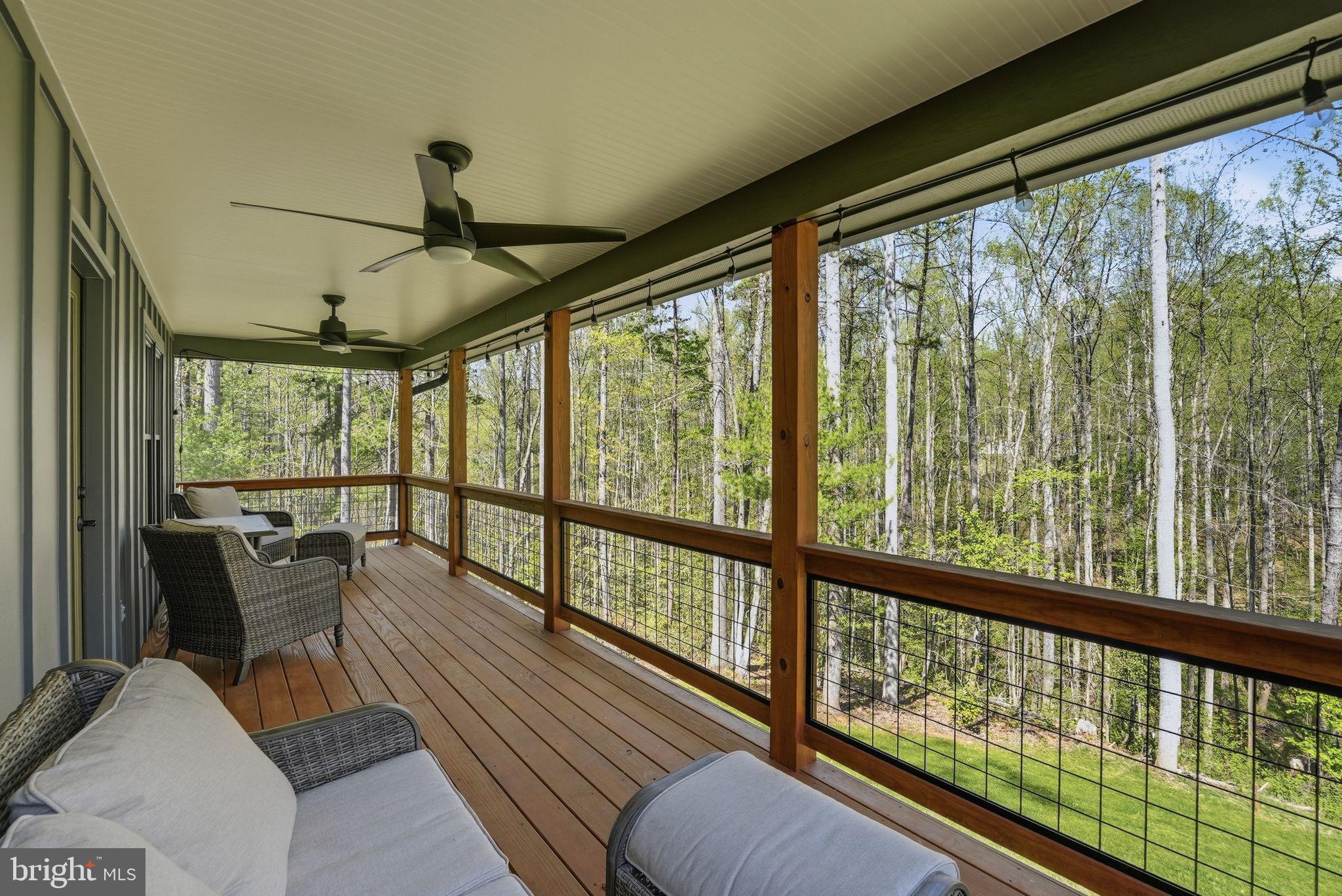 677 Weaver Hollow Road Banco, VA 22711 - Photo 17 of 34 View from the broad balcony
