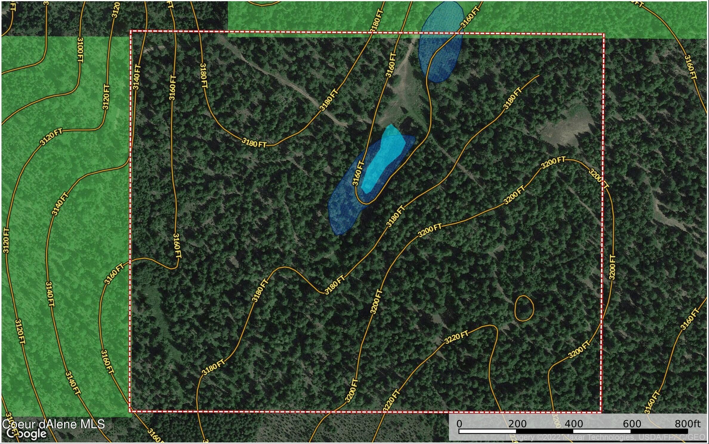 Nka Meadow Creek Road Bonners Ferry, ID 83805 - Photo 37 of 40 NKA Meadow Creek 50 acres map 1