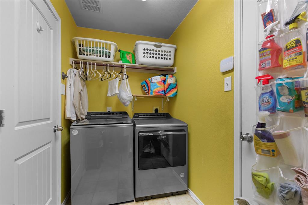 3213 Evening Wind Road Denton, TX 76208 - Photo 12 of 28 a view of a storage & utility room
