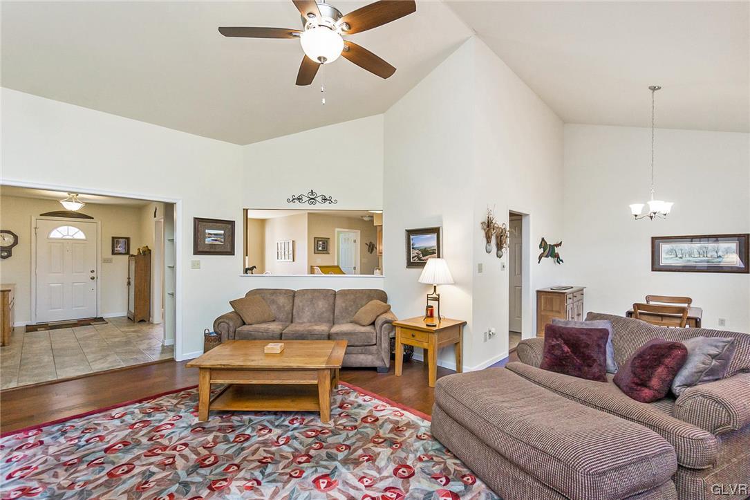 1163 Marfield Drive Nazareth, PA 18064 - Photo 21 of 46 a bedroom with a bed and wooden floor