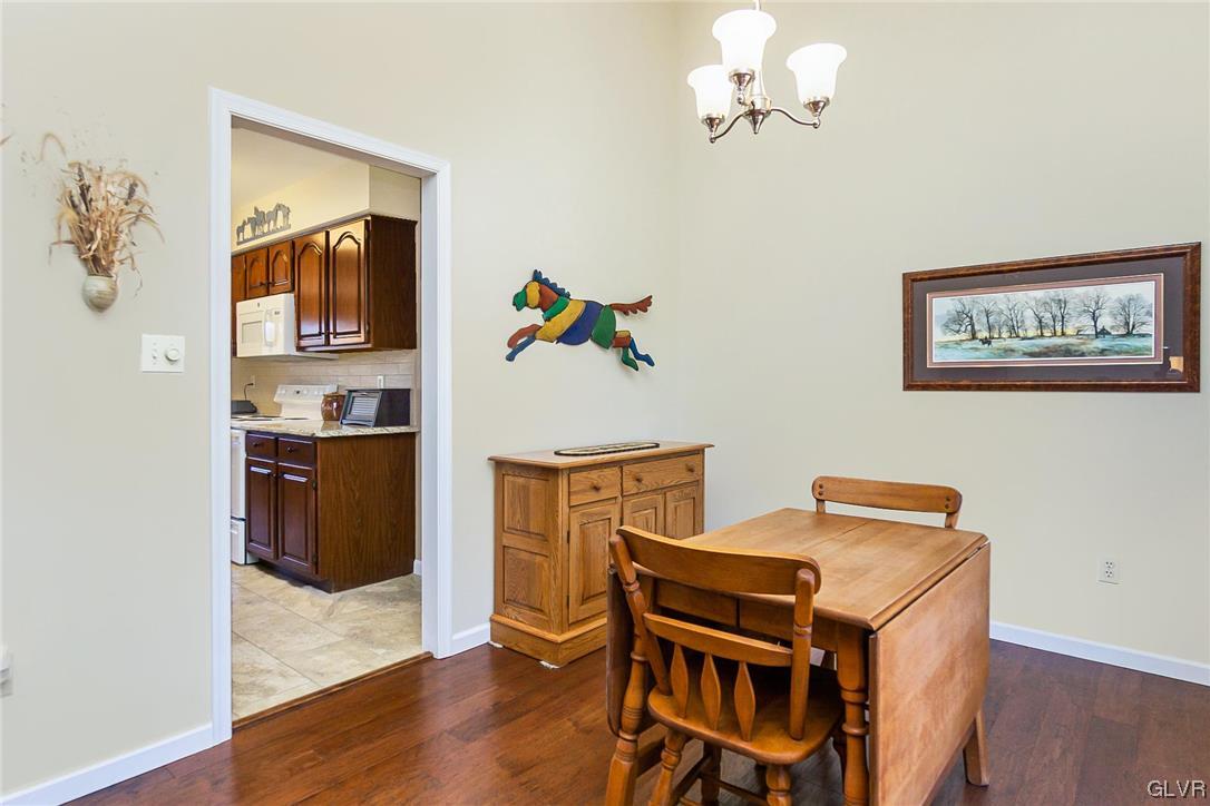 1163 Marfield Drive Nazareth, PA 18064 - Photo 29 of 46 a view of kitchen with furniture and wooden floor