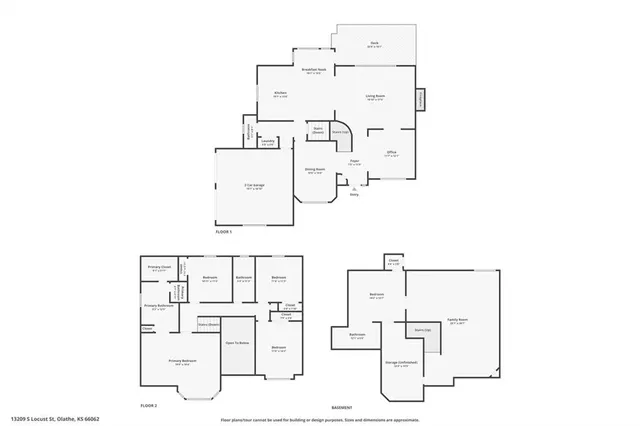 $465,000 | 13209 South Locust Street, Olathe, KS 66062