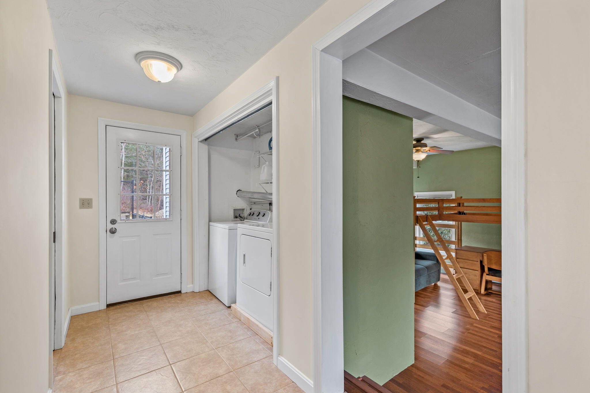 21 Heather Hill Road Buzzards Bay, MA 02532 - Photo 13 of 32 a view of hallway with livingroom and stairs