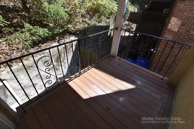 a view of a wooden floor