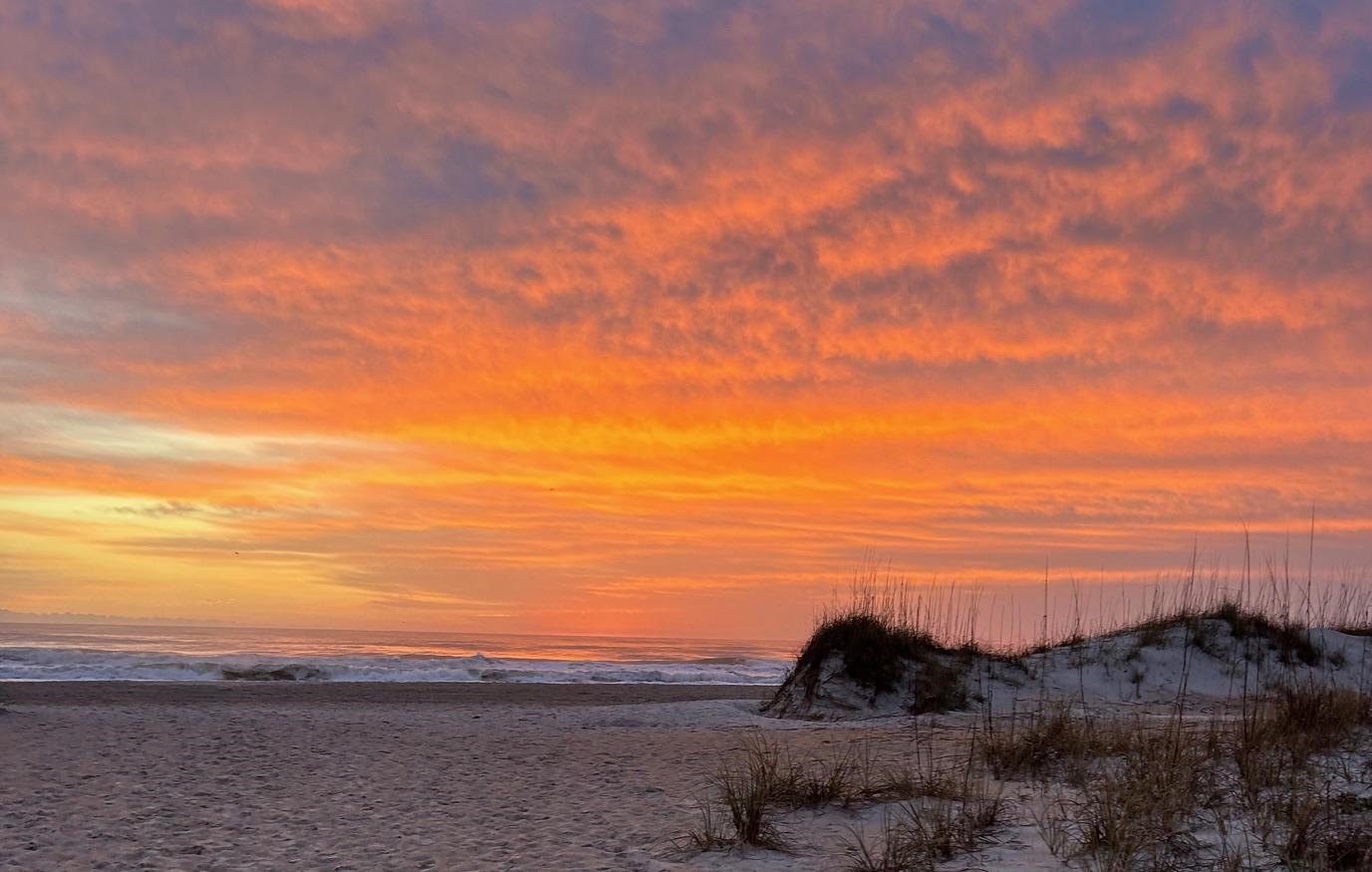 650 West Pope Road, Unit 208 St. Augustine, FL 32080 - Photo 35 of 35 a view of sunset and ocean