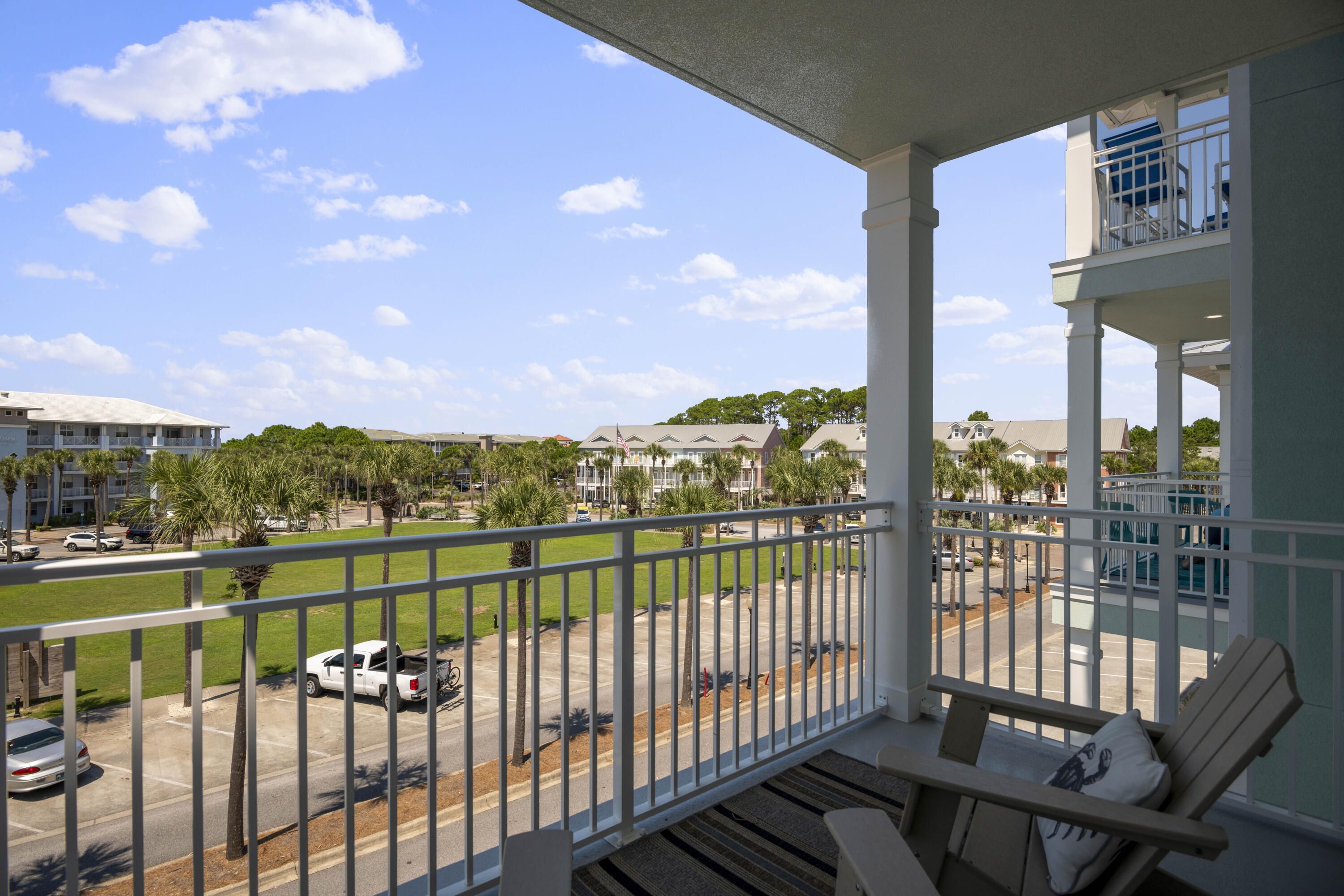 1740 South County Highway, Unit 203 Santa Rosa Beach, FL 32459 - Photo 23 of 40 a view of a city from a balcony