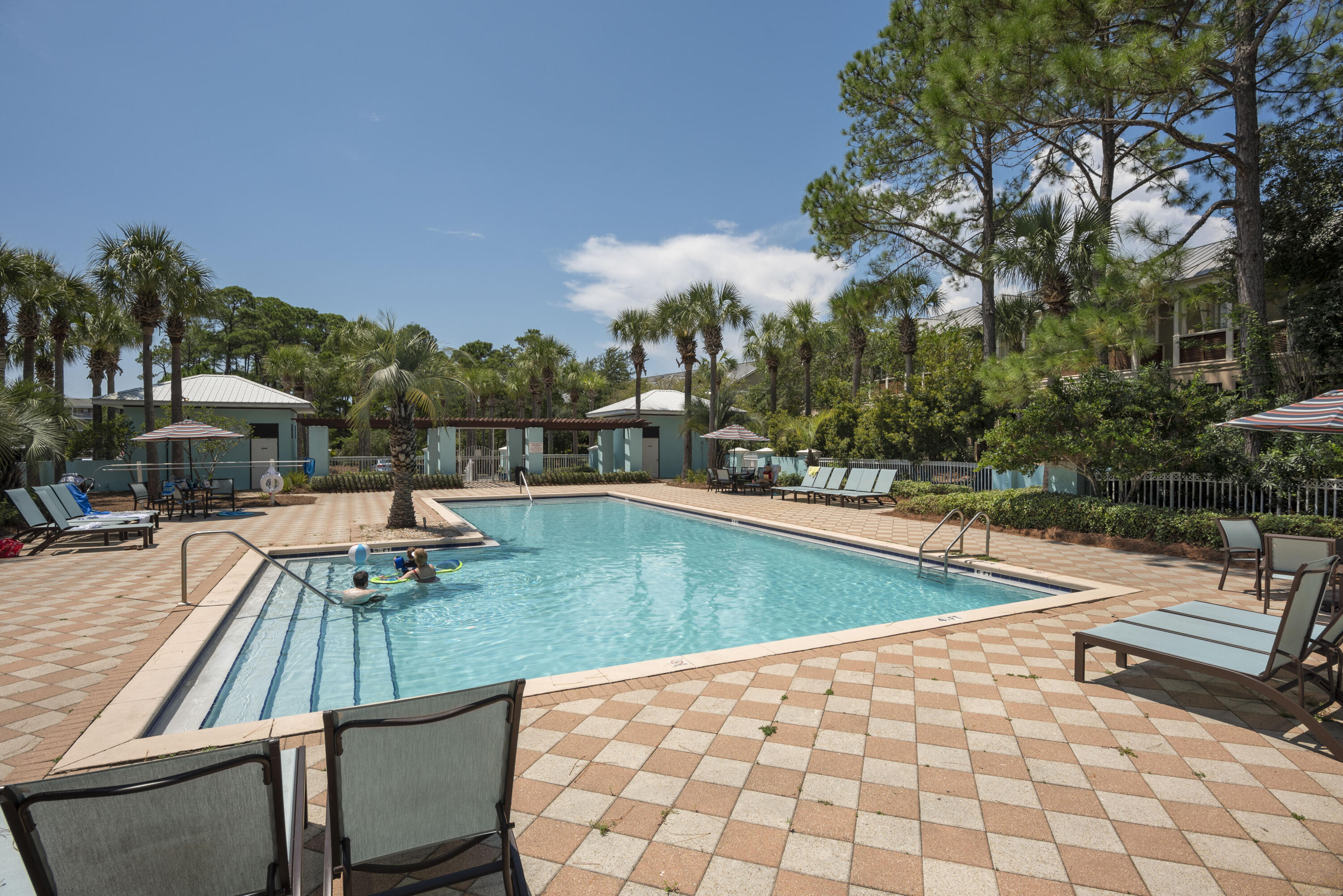1740 South County Highway, Unit 203 Santa Rosa Beach, FL 32459 - Photo 24 of 40 a view of swimming pool with chairs