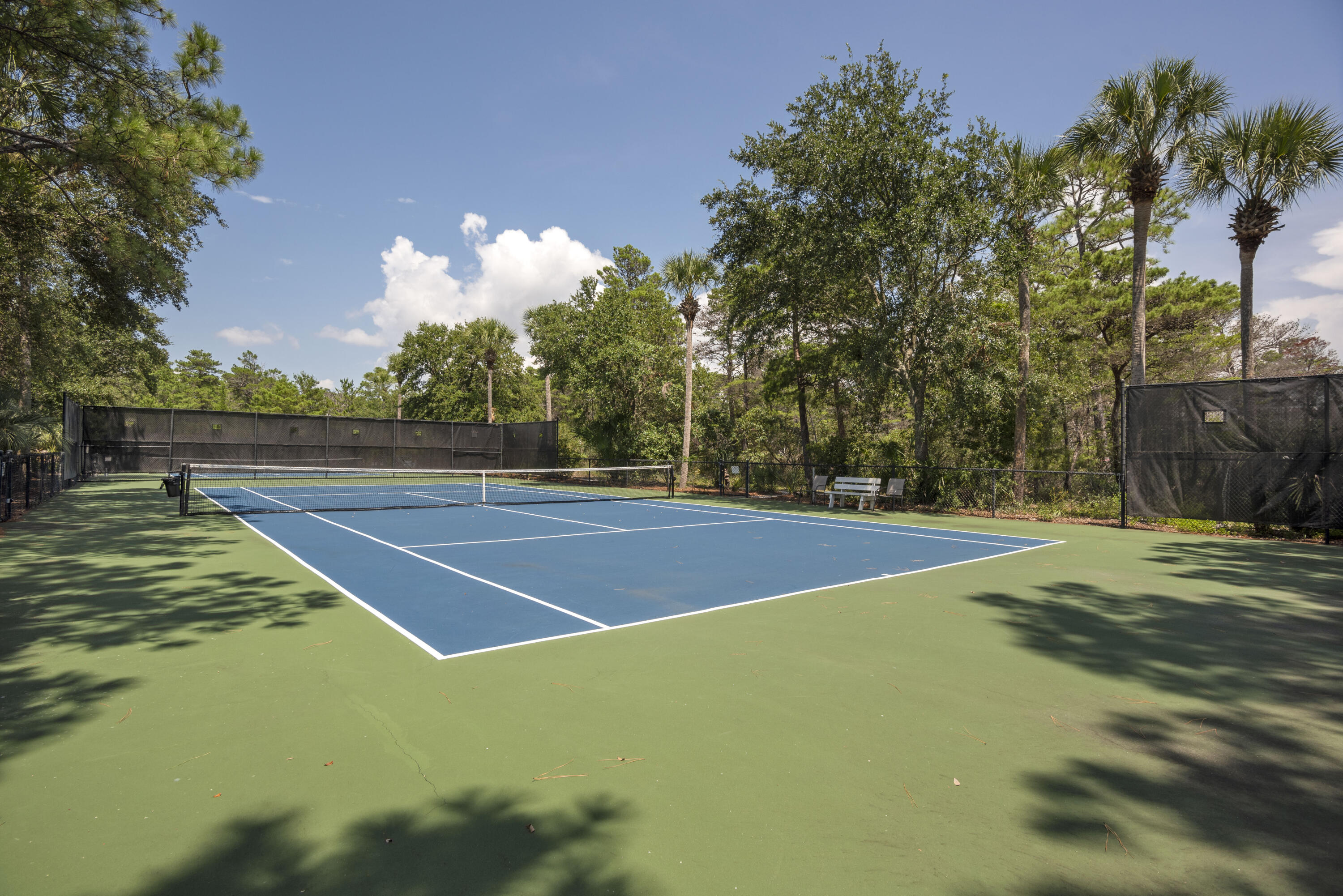 1740 South County Highway, Unit 203 Santa Rosa Beach, FL 32459 - Photo 30 of 40 a view of a tennis court