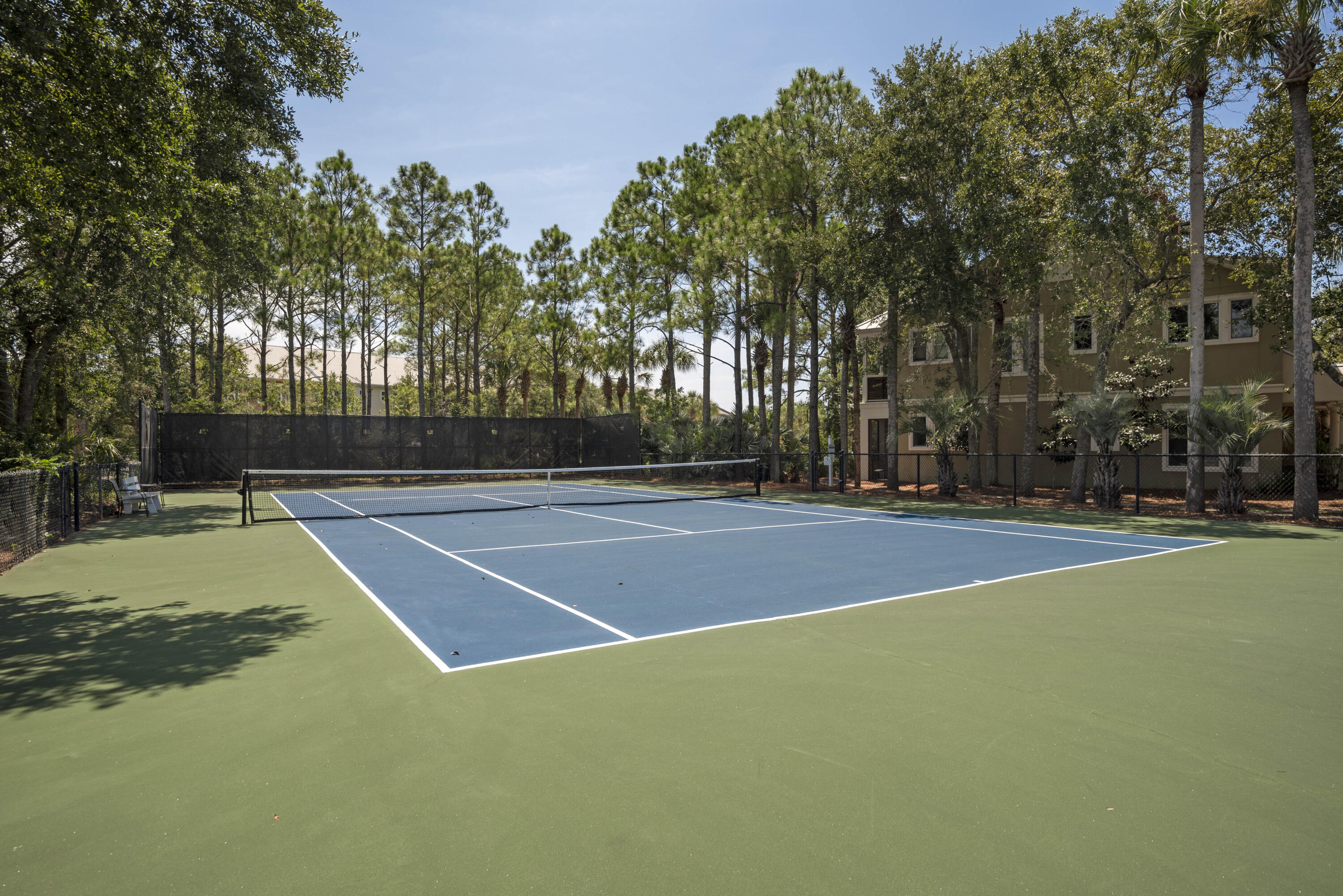 1740 South County Highway, Unit 203 Santa Rosa Beach, FL 32459 - Photo 31 of 40 a view of a tennis court
