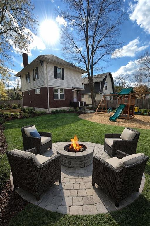 1317 Old Freeport Road Pittsburgh, PA 15238 - Photo 33 of 49 a patio with patio a couch and chairs