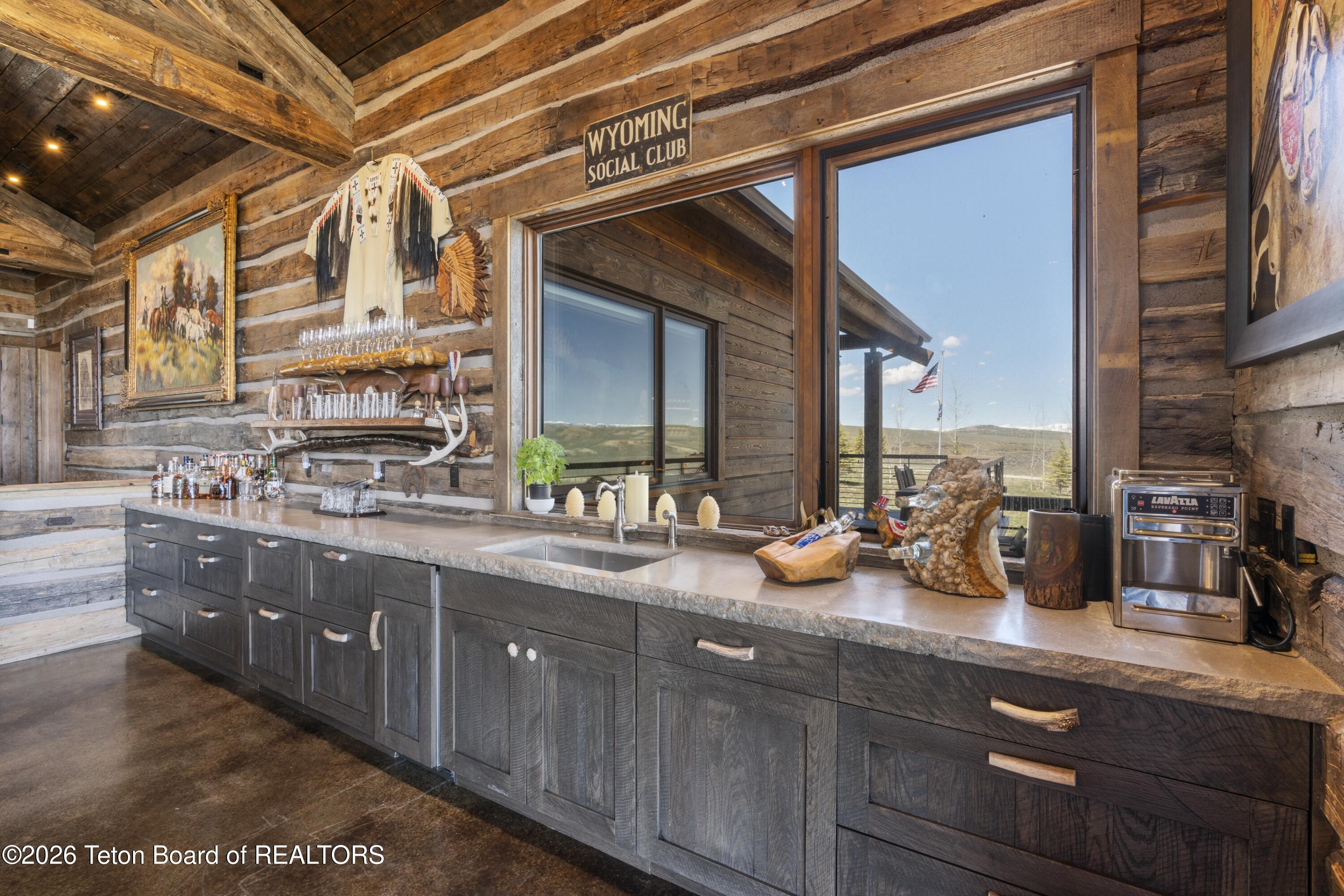 627 Ryegrass Road Daniel, WY 83115 - Photo 13 of 70 Wet Bar