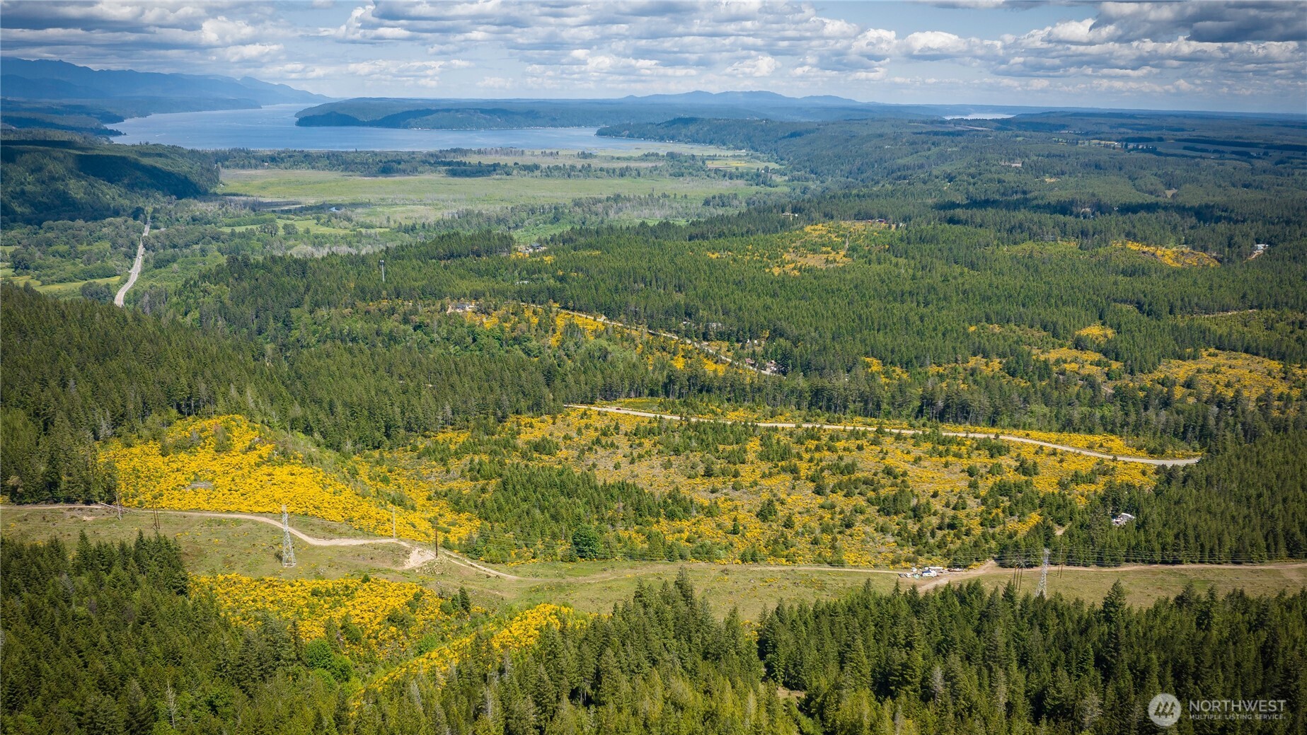 1-xx West California Road Shelton, WA 98584 - Photo 8 of 14 a view of a lake with a yard