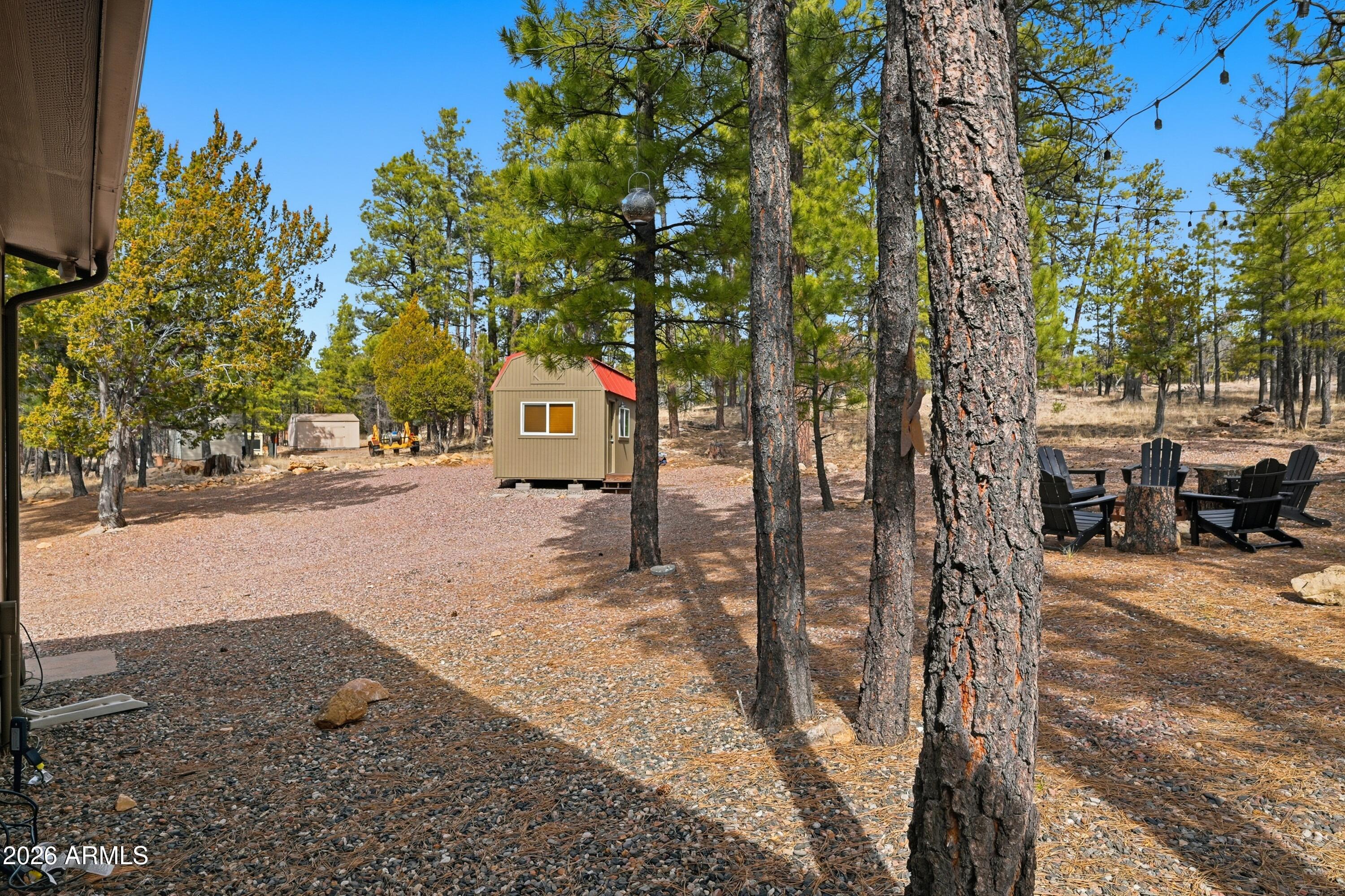 2381 Blue Ridge Drive Happy Jack, AZ 86024 - Photo 25 of 45 a view of road and trees