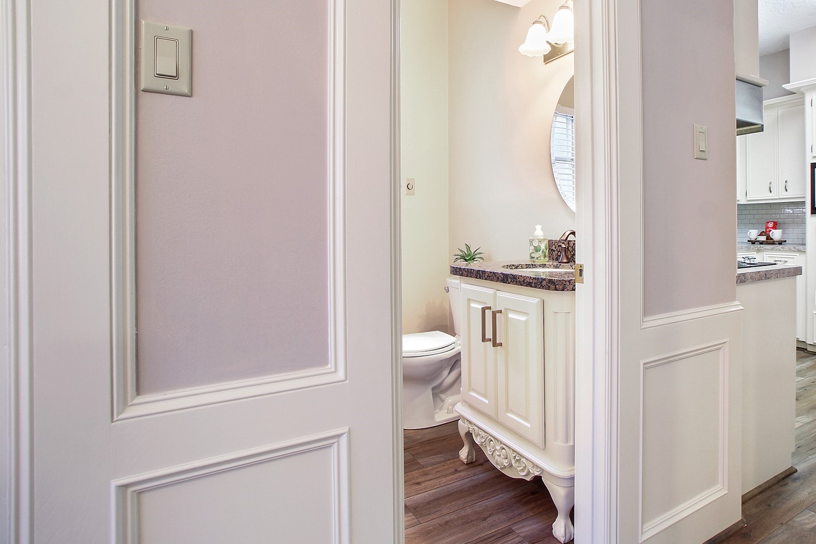 5402 Summerfield Lane Spring, TX 77379 - Photo 14 of 32 a view of a bathroom from a hallway