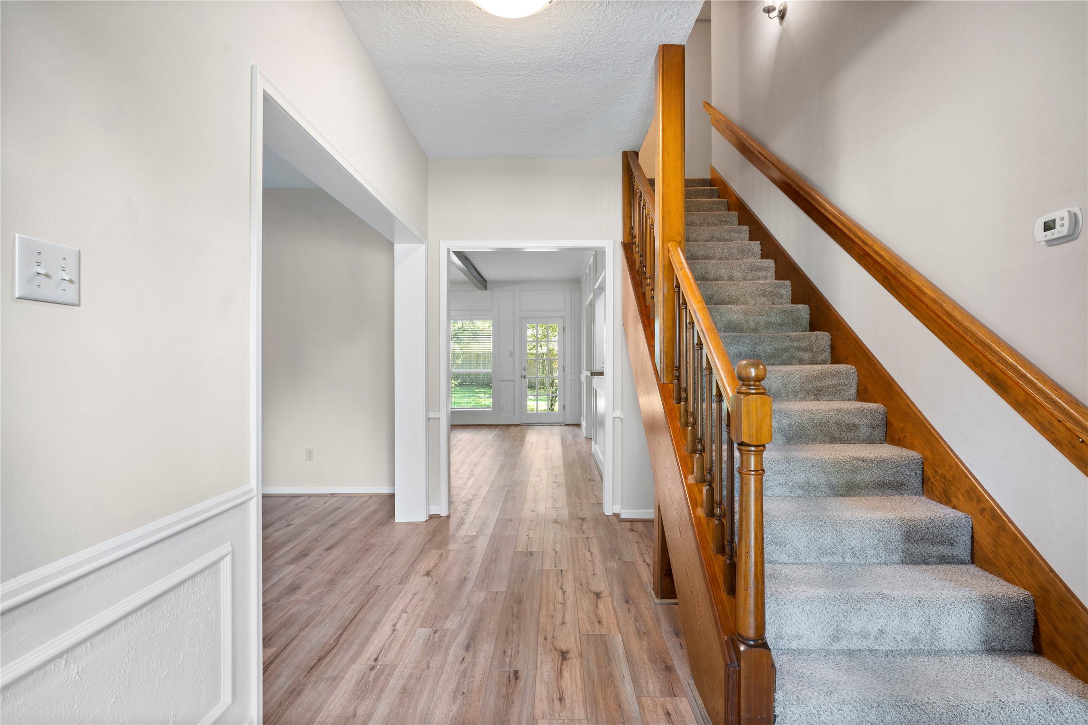 5402 Summerfield Lane Spring, TX 77379 - Photo 3 of 32 a view of entryway with wooden floor