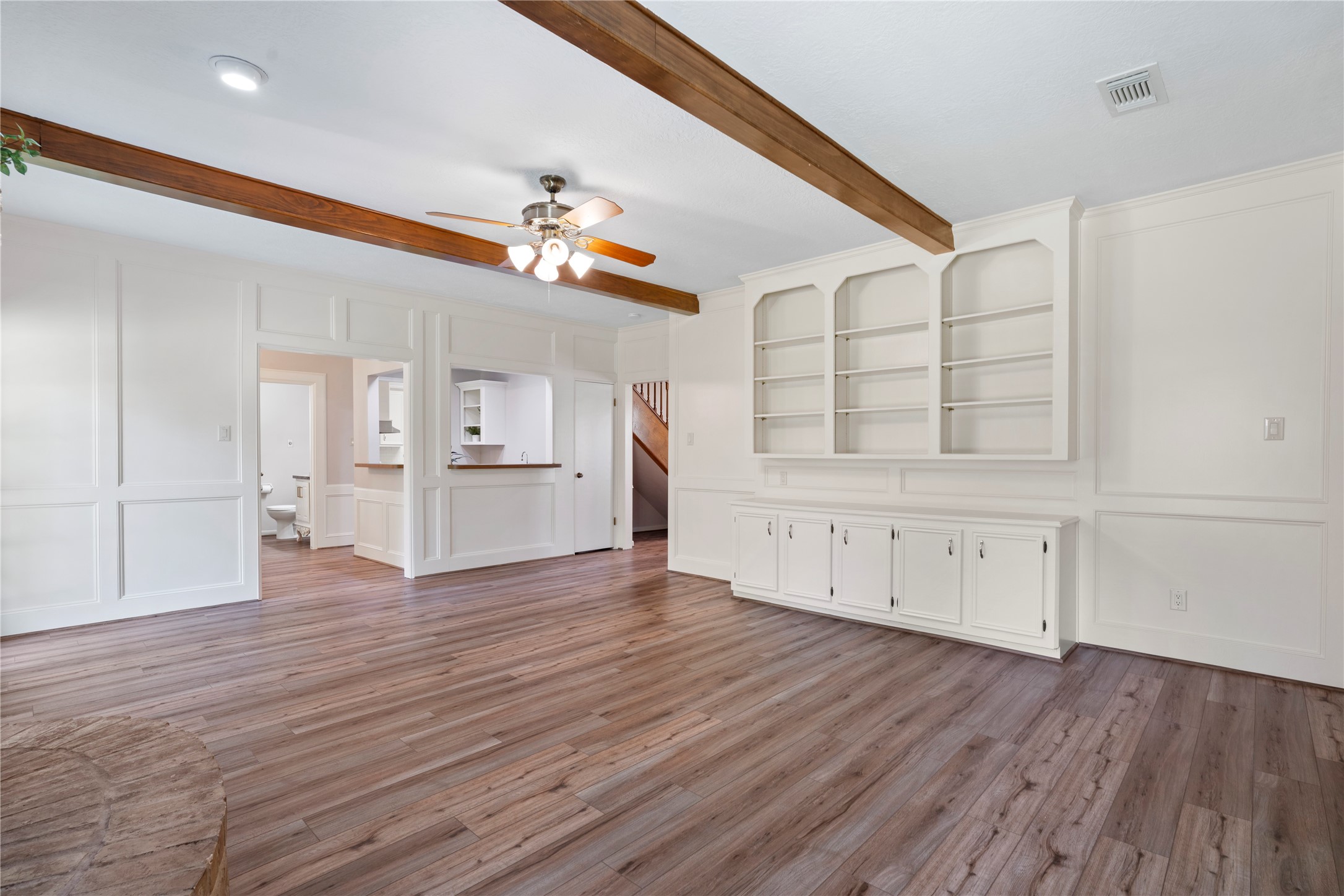 5402 Summerfield Lane Spring, TX 77379 - Photo 8 of 32 wooden floor in an empty room with a window