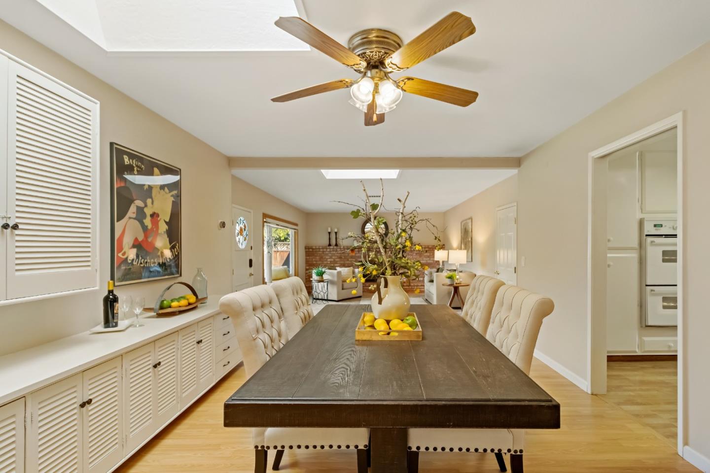 1287 Peralta Drive San Jose, CA 95120 - Photo 16 of 38 a view of a dining room with furniture and wooden floor