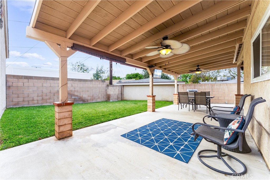 7932 Euclid Avenue Whittier, CA 90602 - Photo 30 of 31 a view of yard with patio
