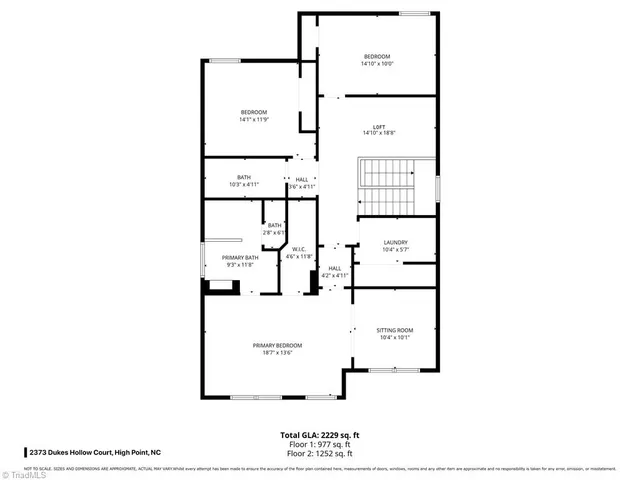 $415,000 | 2373 Dukes Hollow Court, High Point, NC 27265