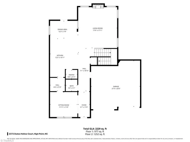 $415,000 | 2373 Dukes Hollow Court, High Point, NC 27265