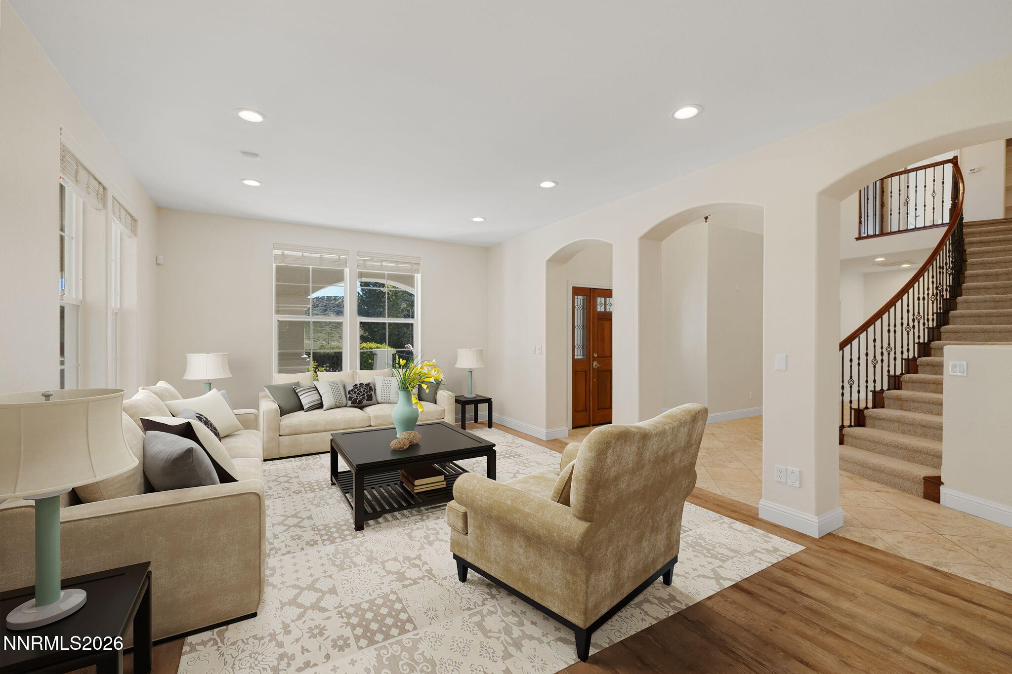 4885 Buckhaven Road Reno, NV 89519 - Photo 12 of 58 a living room with furniture and a window