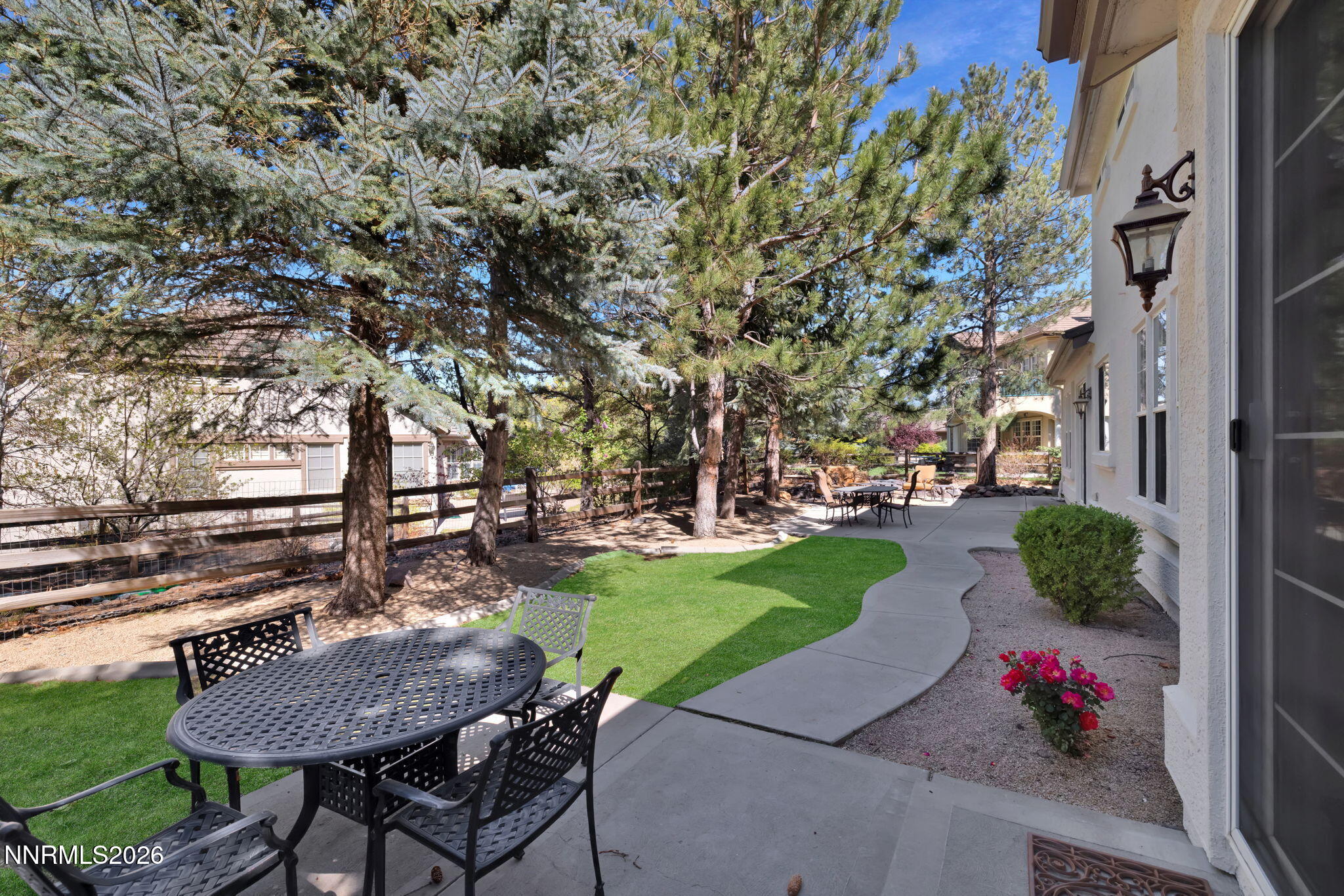 4885 Buckhaven Road Reno, NV 89519 - Photo 49 of 58 a view of a table and chairs in patio