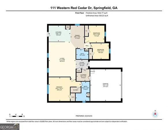 $1,925 | 111 Western Red Cedar Drive, Springfield, GA 31329
