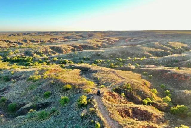 a view of city and ocean