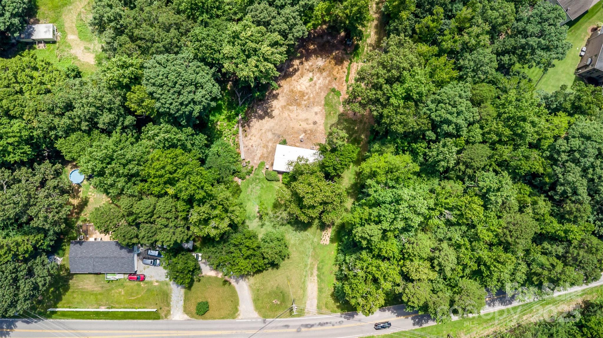 3344 Shiloh Church Road Davidson, NC 28036 - Photo 6 of 15 a view of backyard of house with green space