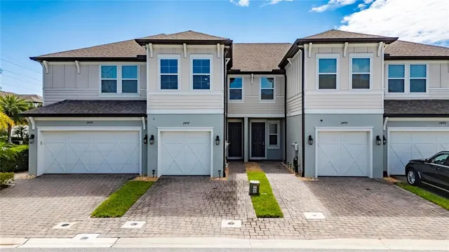 a house view with a outdoor space