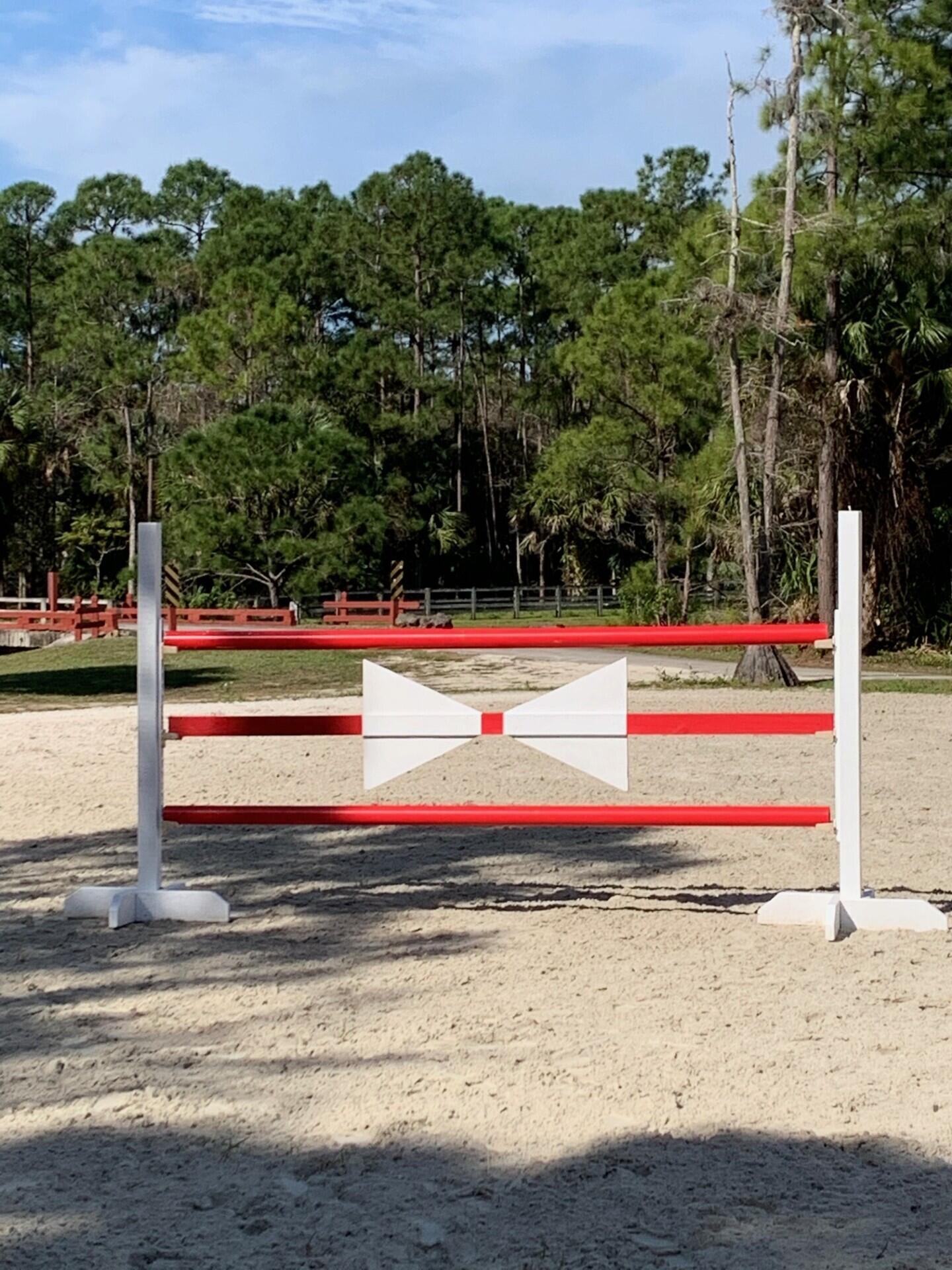 1711 Stallion Drive Loxahatchee, FL 33470 - Photo 20 of 23 a view of a swimming pool and red chair