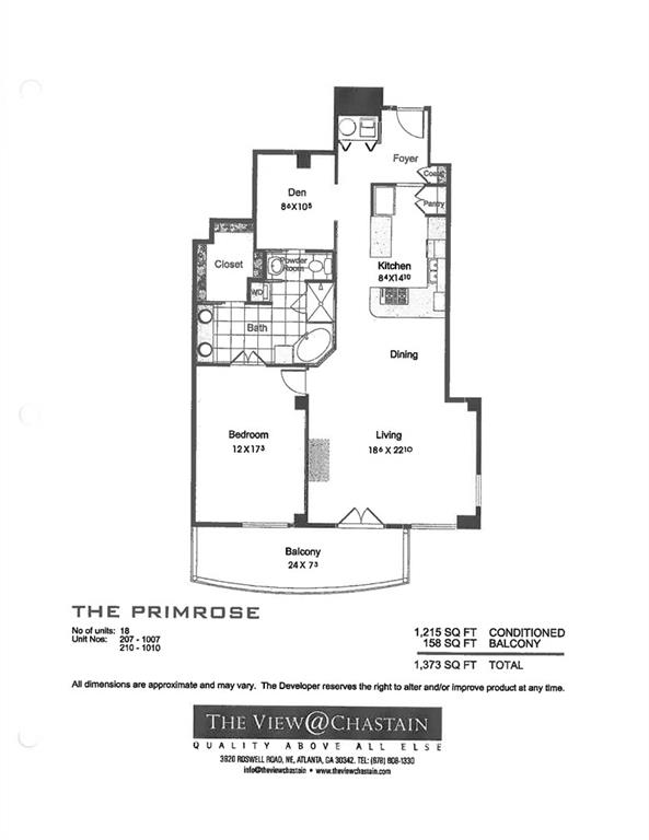 3820 Roswell Road Northeast, Unit 610 Atlanta, GA 30342 - Photo 22 of 31