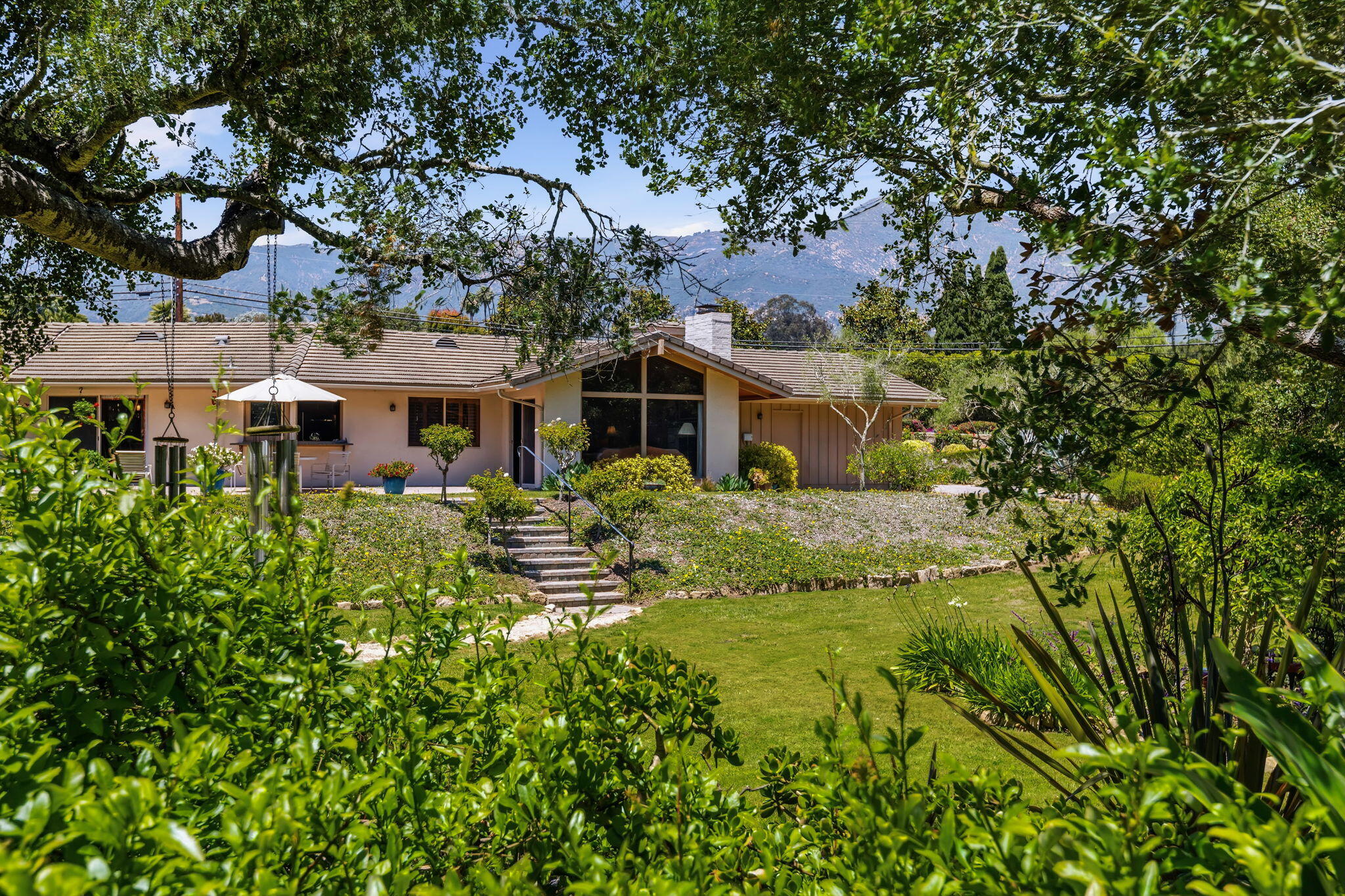1163 Camino Viejo Road Montecito, CA 93108 - Photo 2 of 56 49-Rear View Vignette
