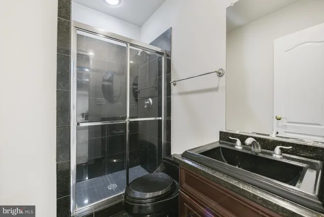 a view of a outdoor space with a door